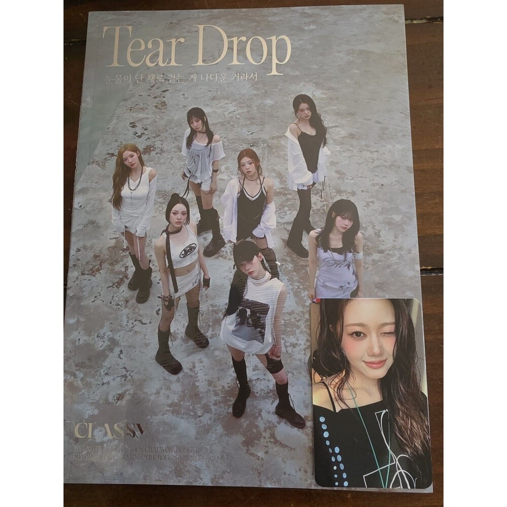 Classy Tear Drop Tokyo Photocard + Album
